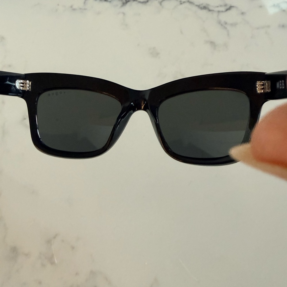 Vogue Black Cat-Eye Sunglasses for Women - Picture 3 of 6